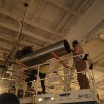 Commercial rooftop HVAC unit